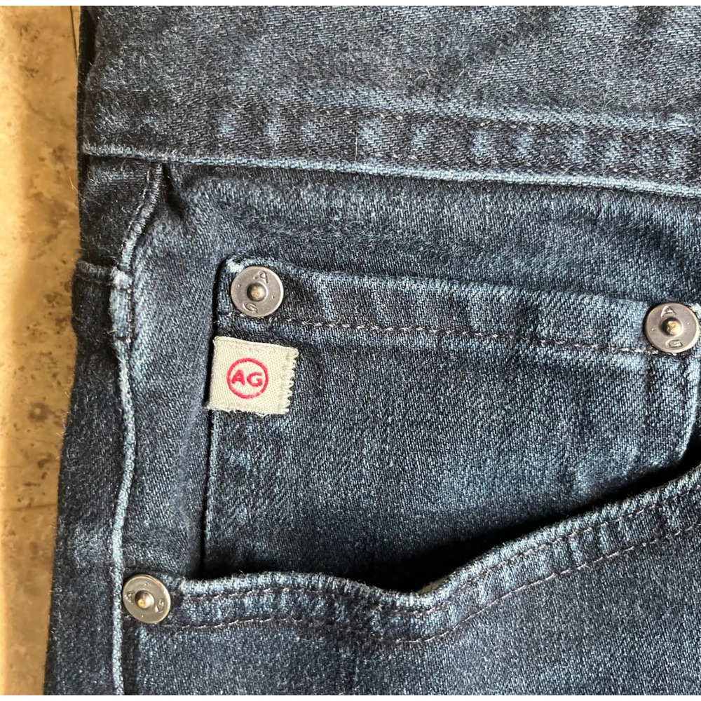 AG Adriano Goldschmied Graduate Tailored Leg Jeans Mens Indigo Blue Denim 40x32 - Picture 4 of 15